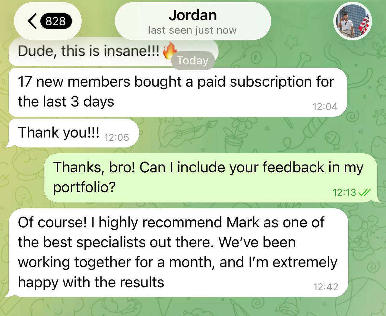 Client review