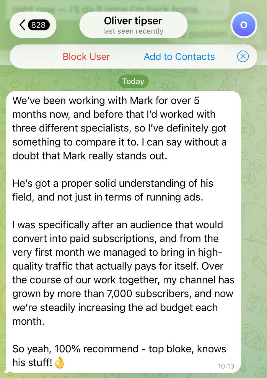 Client review